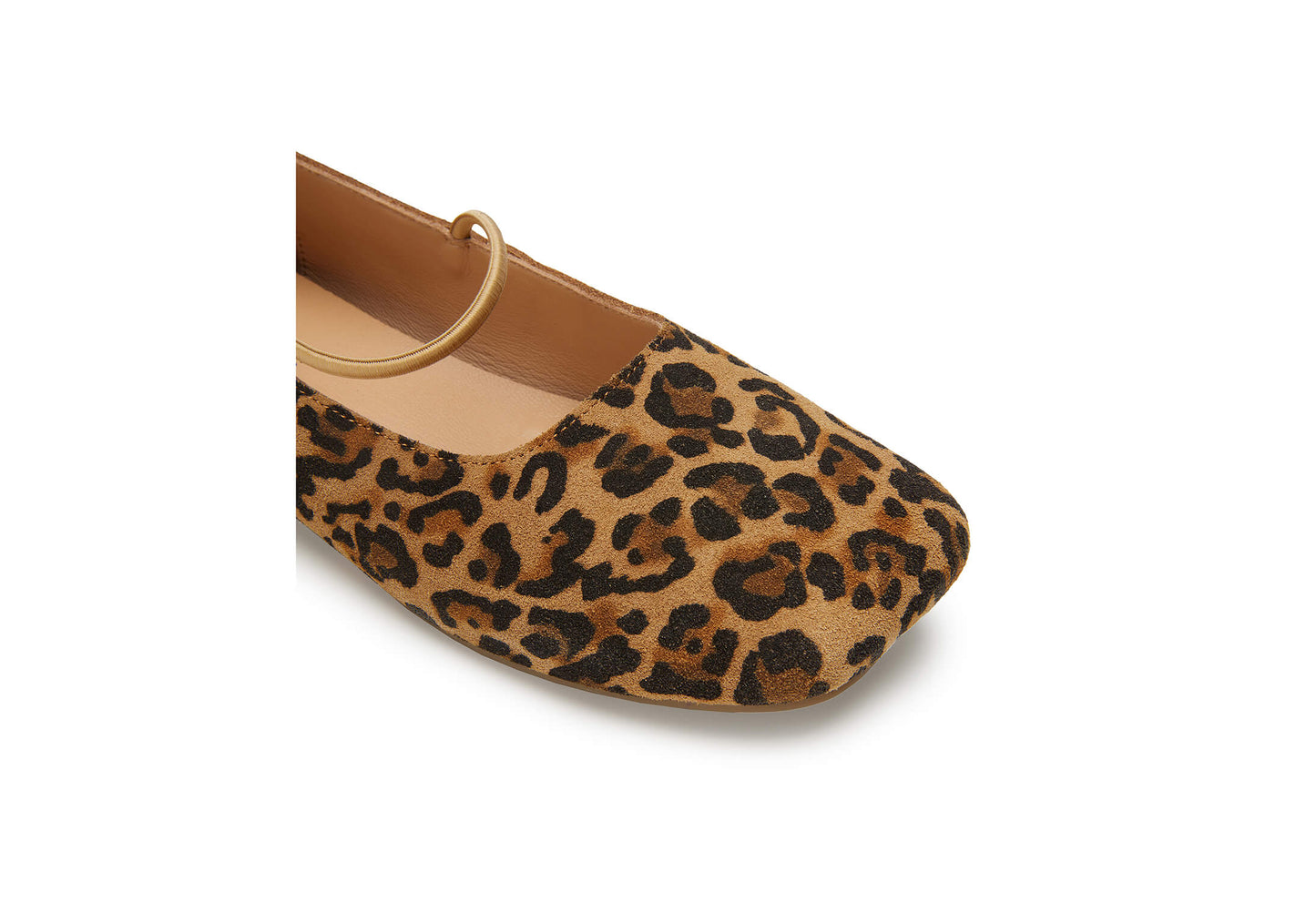 Leopard Print Suede