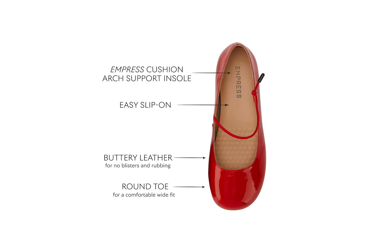 Ruby Red Patent