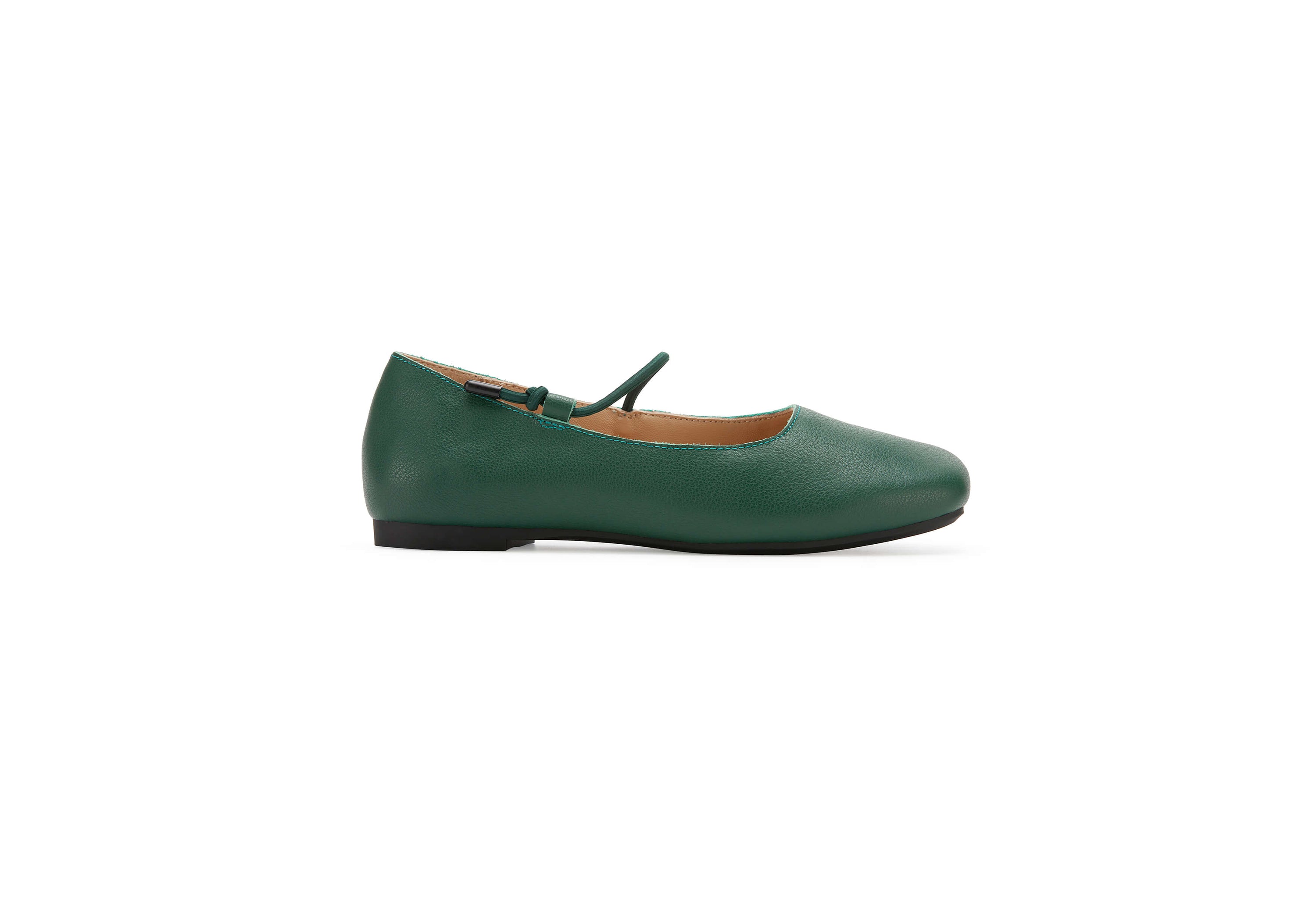 Square Toe Flat, Green / US 8 / EU 39 Empress Square Toe Flat, Green / US 8 / EU 39 Empress