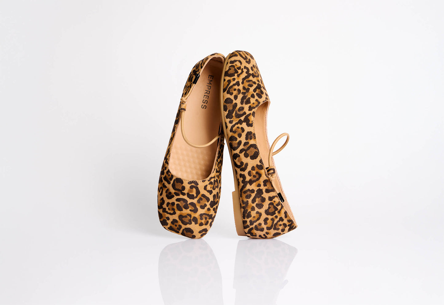 Leopard Print Suede