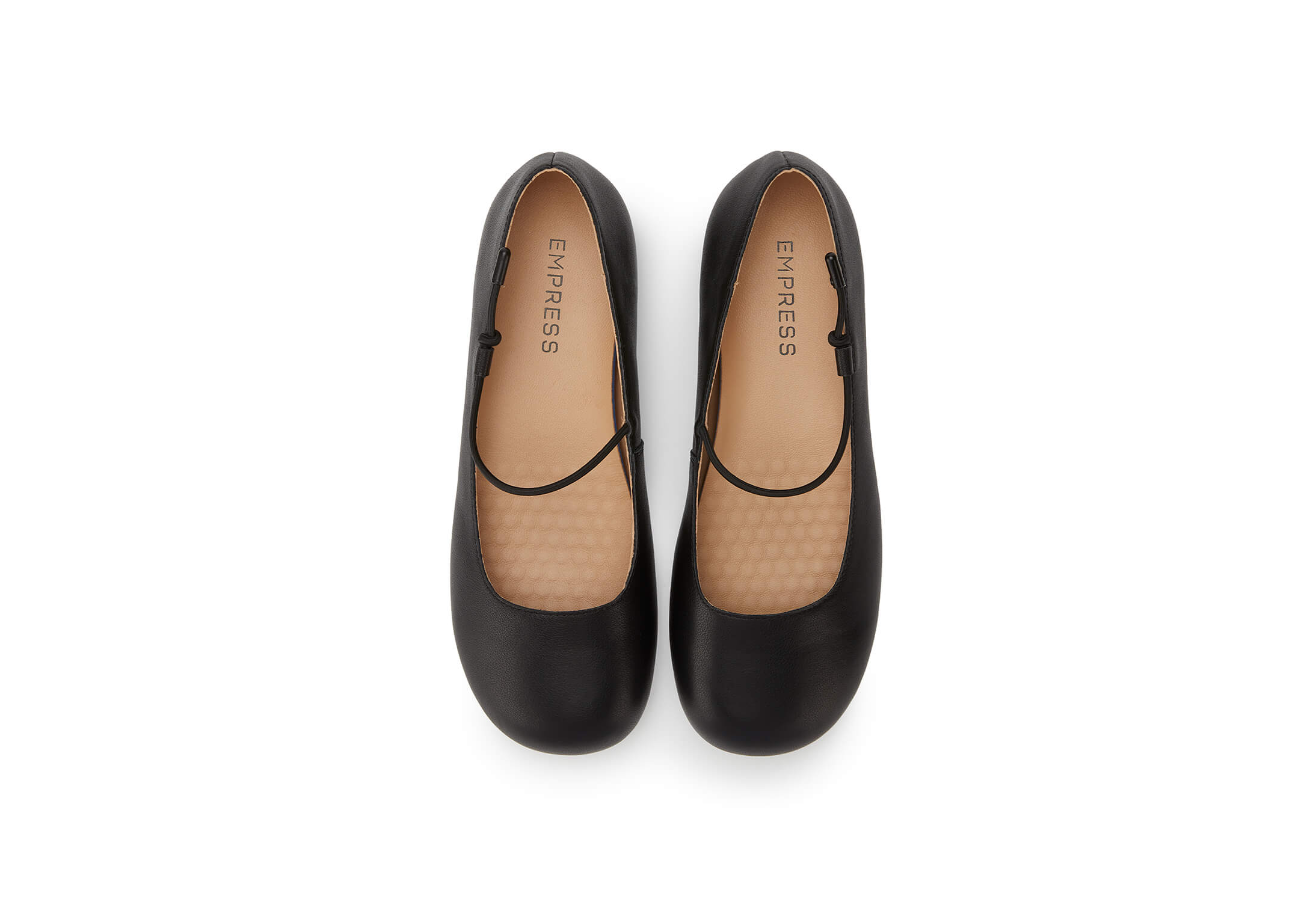 lady dress shoes FAIRLADY FLAT Black / US 10 / EU 41