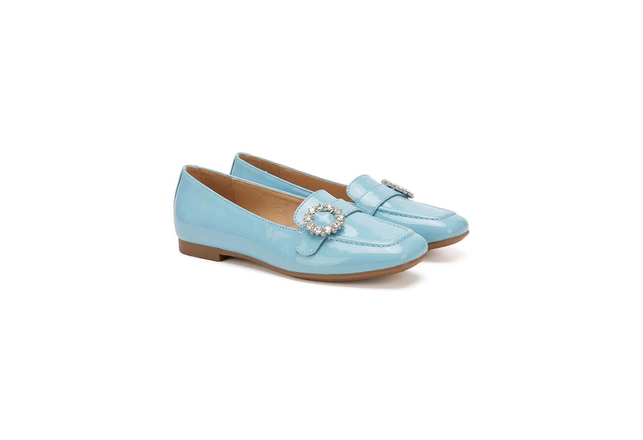 Patent Gem Light Blue