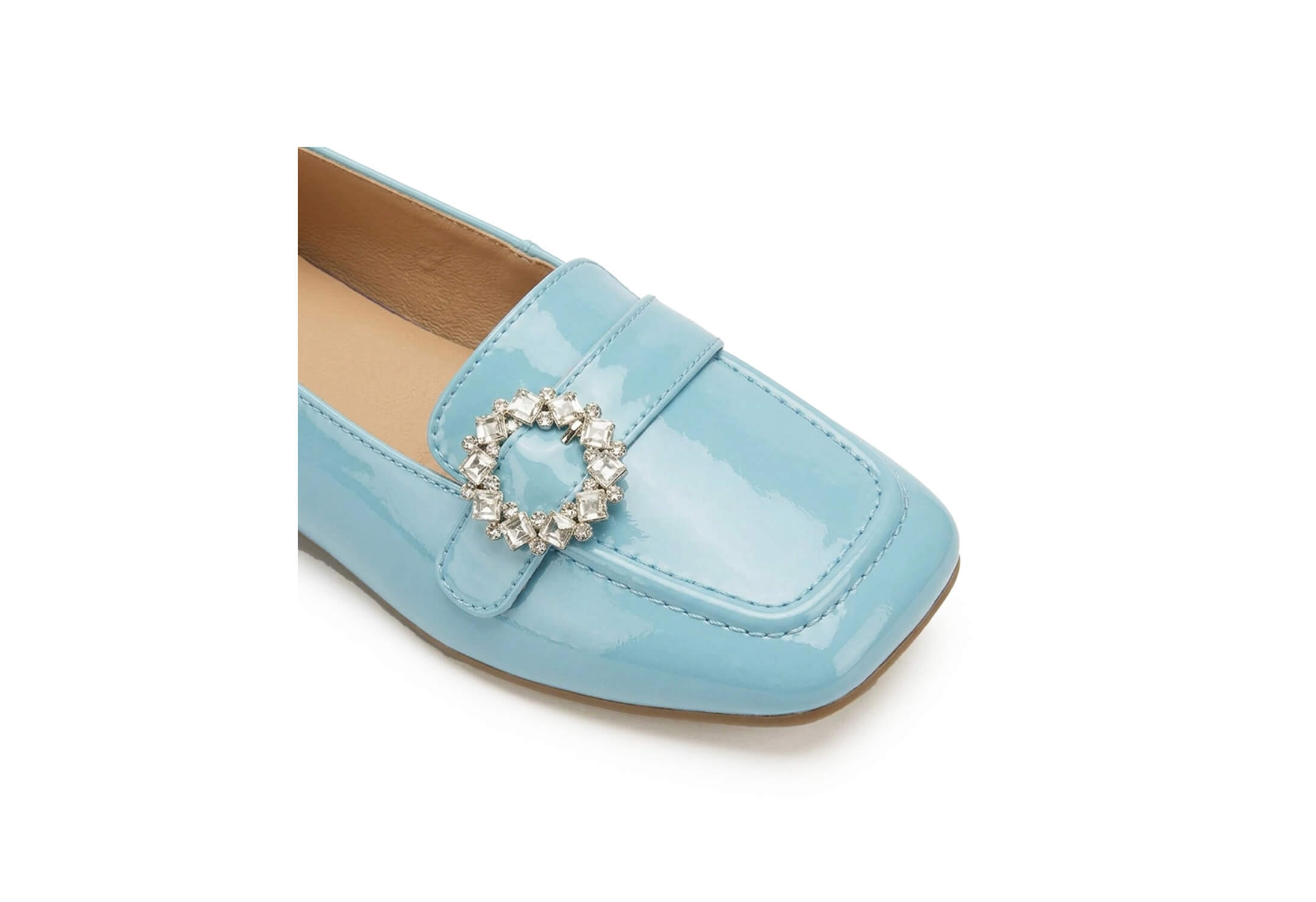 Patent Gem Light Blue